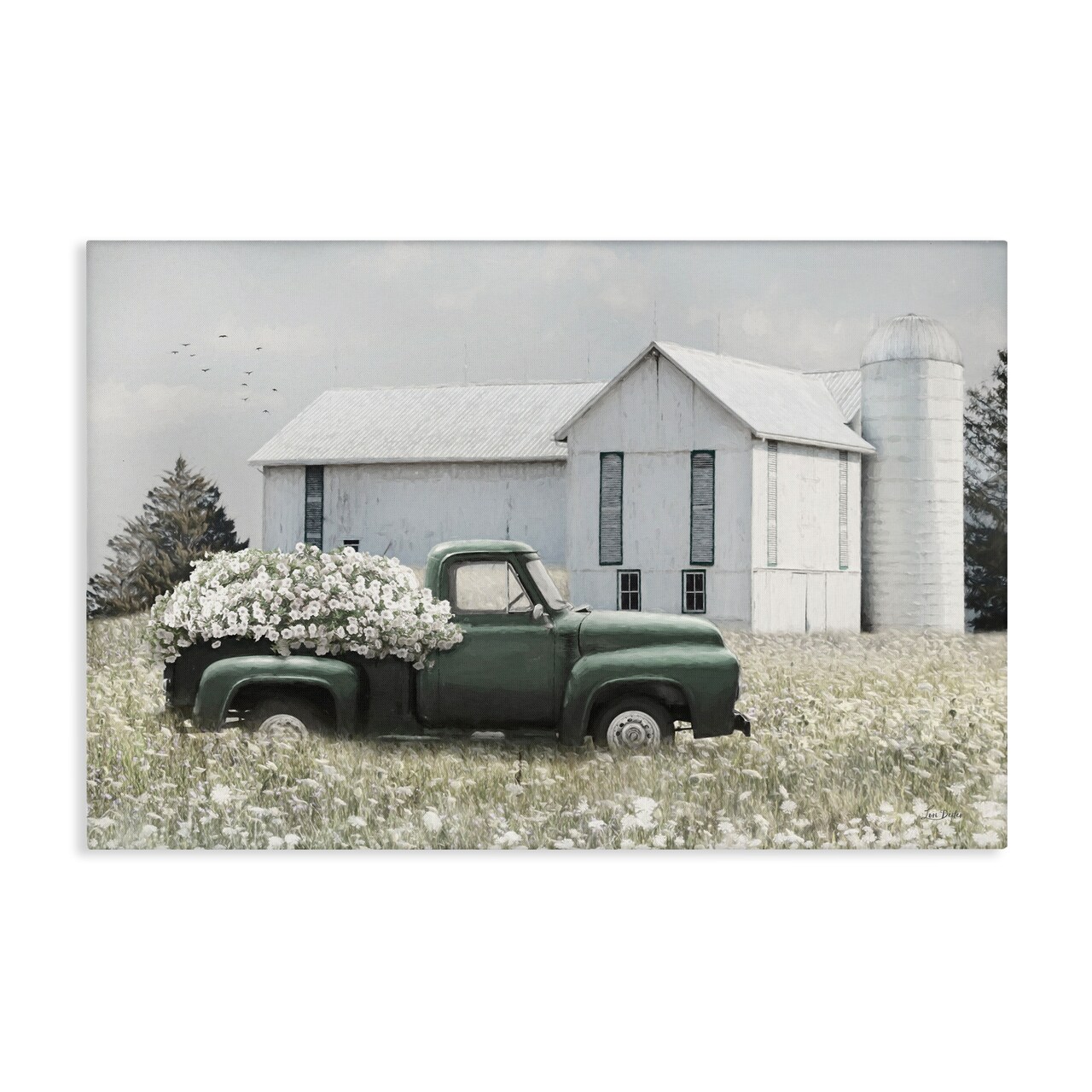 Stupell Industries Rustic Barn & Truck Canvas Wall Art Design by Lori Deiter